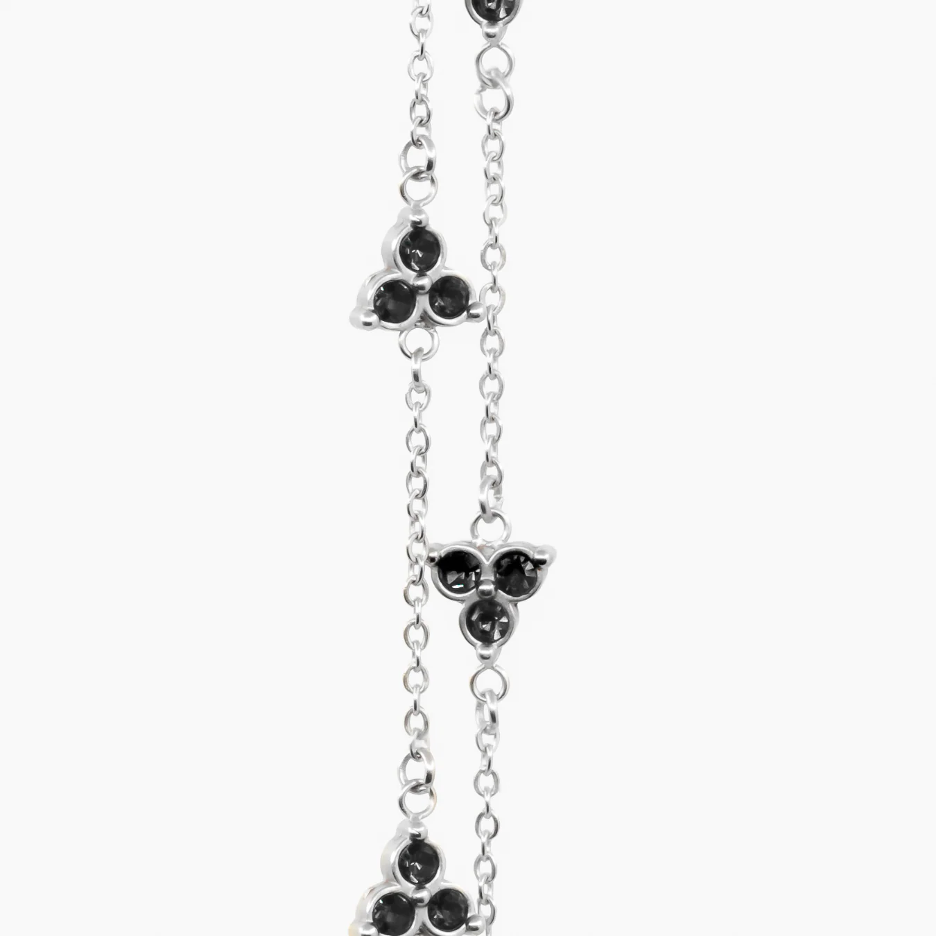 Black Clover Bracelet (Silver) - Image 3