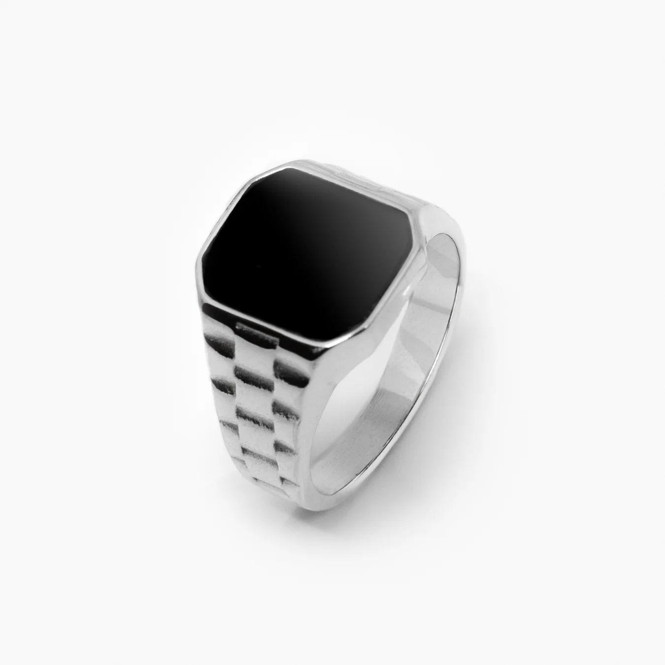 Watch Black Ring (Silver) - Image 3