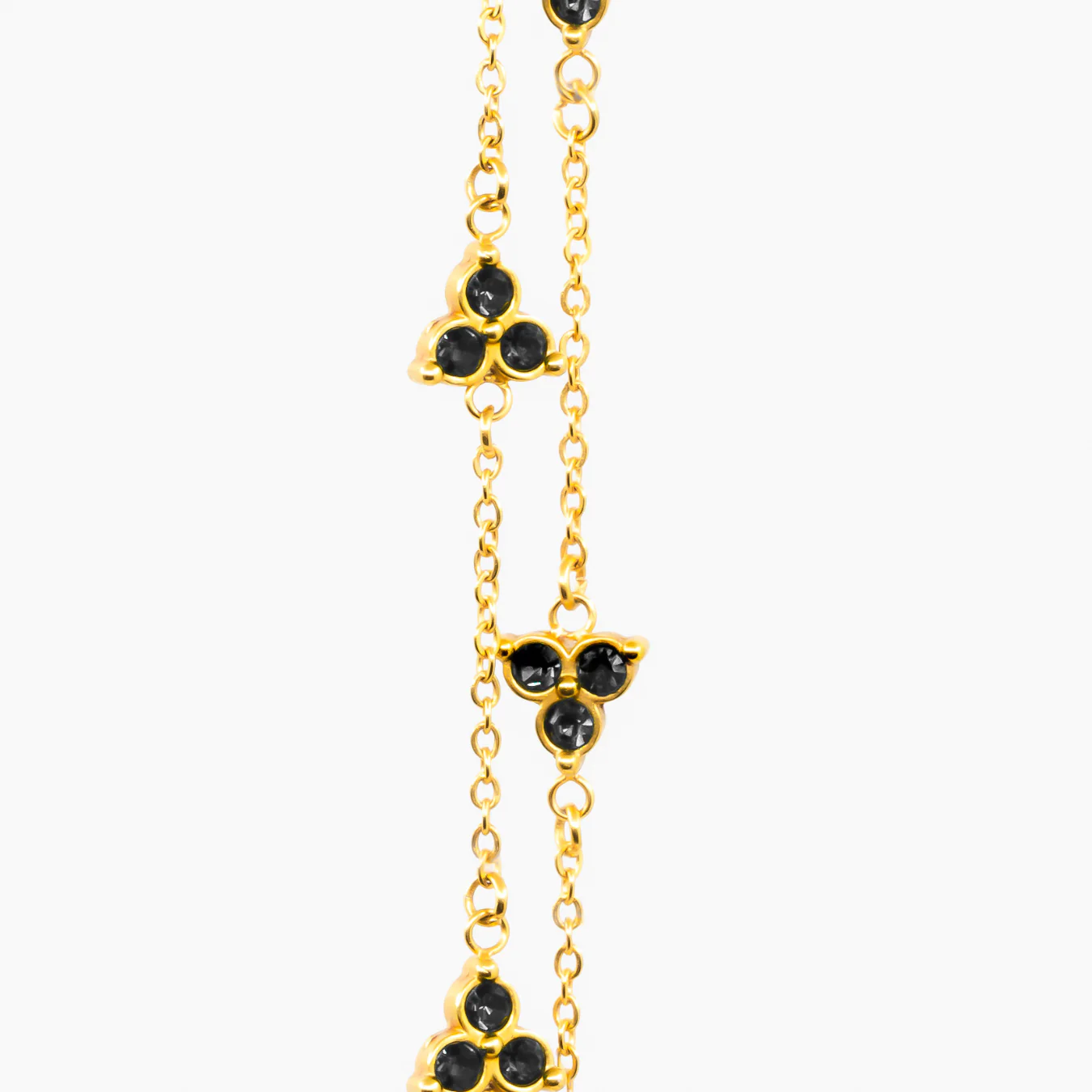 Black Clover Bracelet (Gold) - Image 3