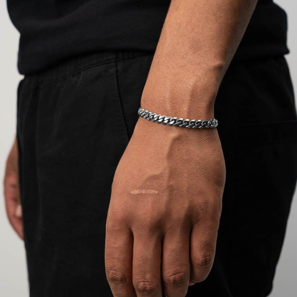 Cuban Bracelet (Silver) 5MM - Image 3