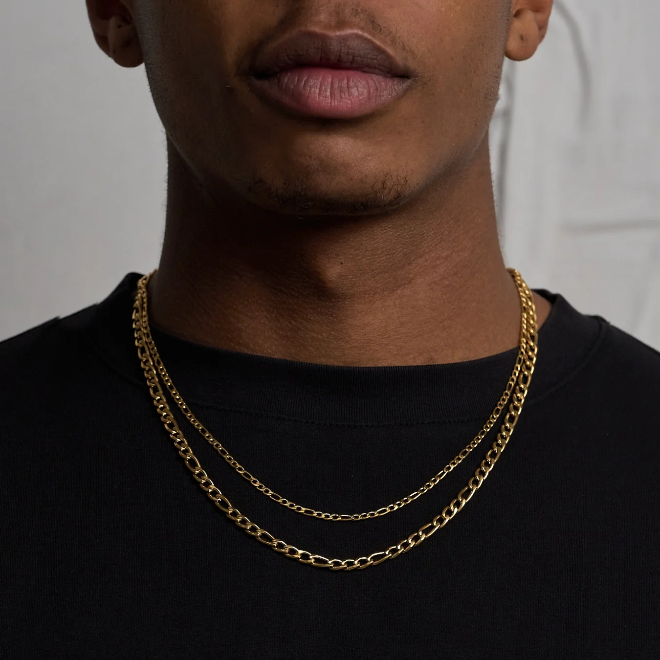 Figaro Chain (Gold) 3MM - Image 5