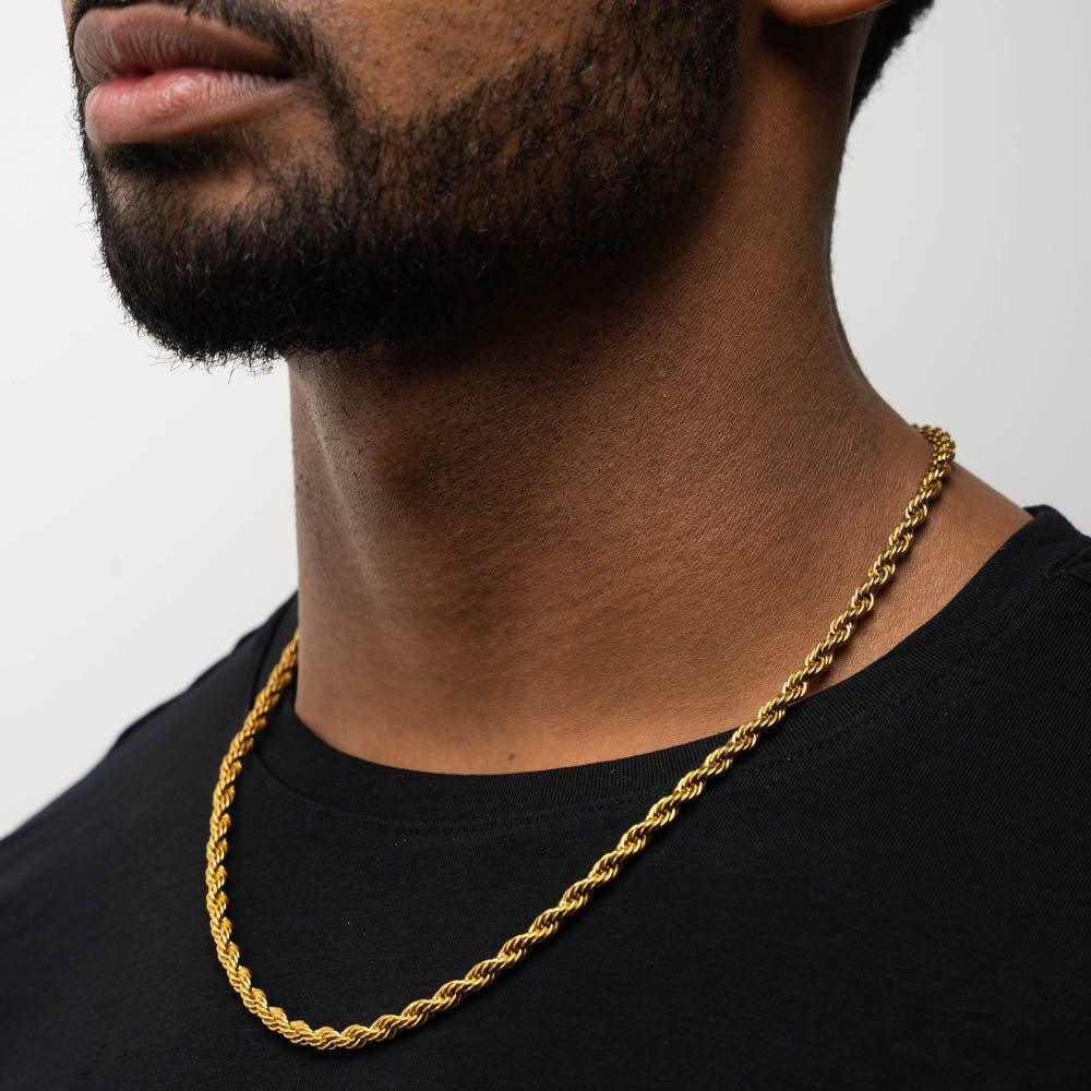 Rope Chain (Gold) 5MM - Image 3