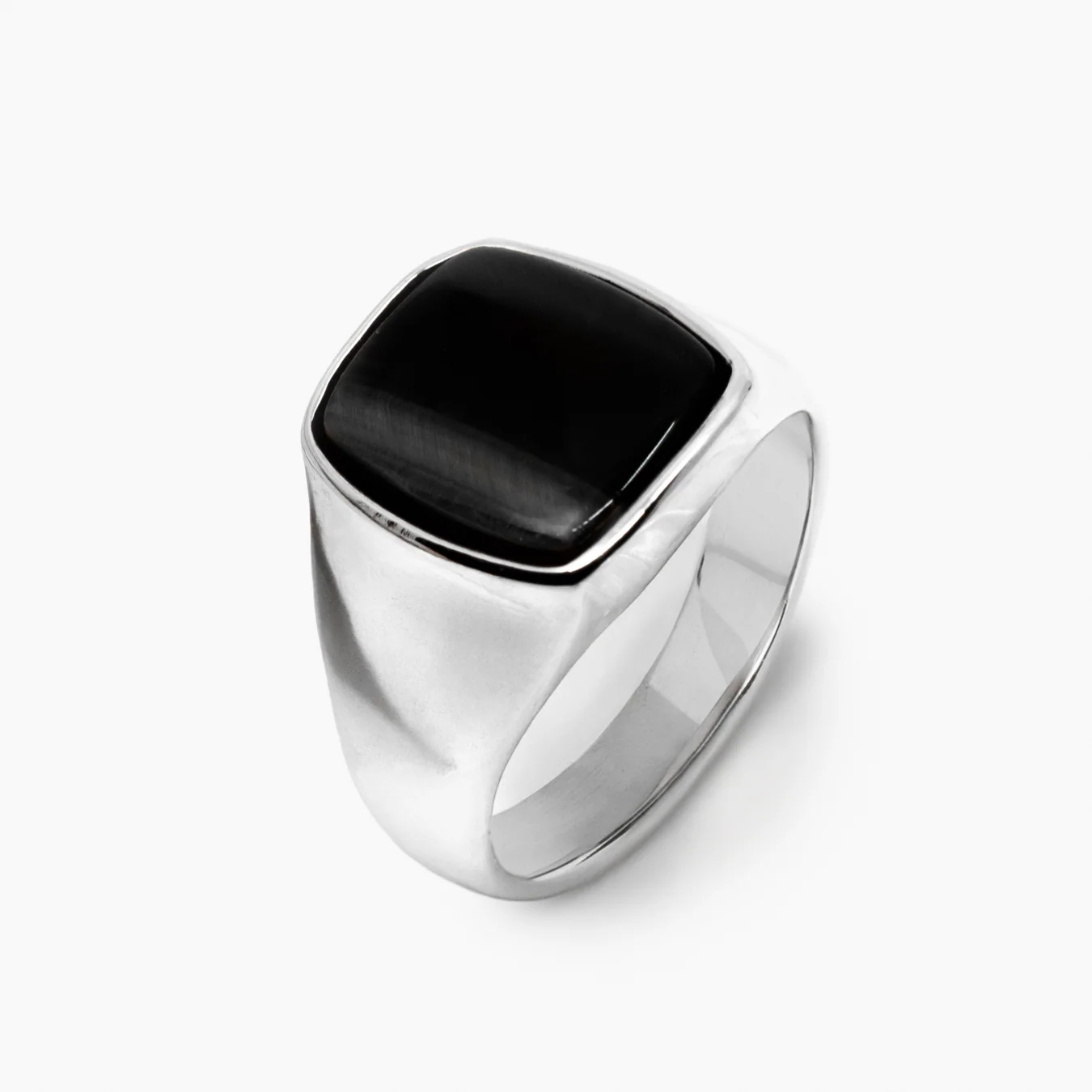 King Black Ring (Silver) - Image 3