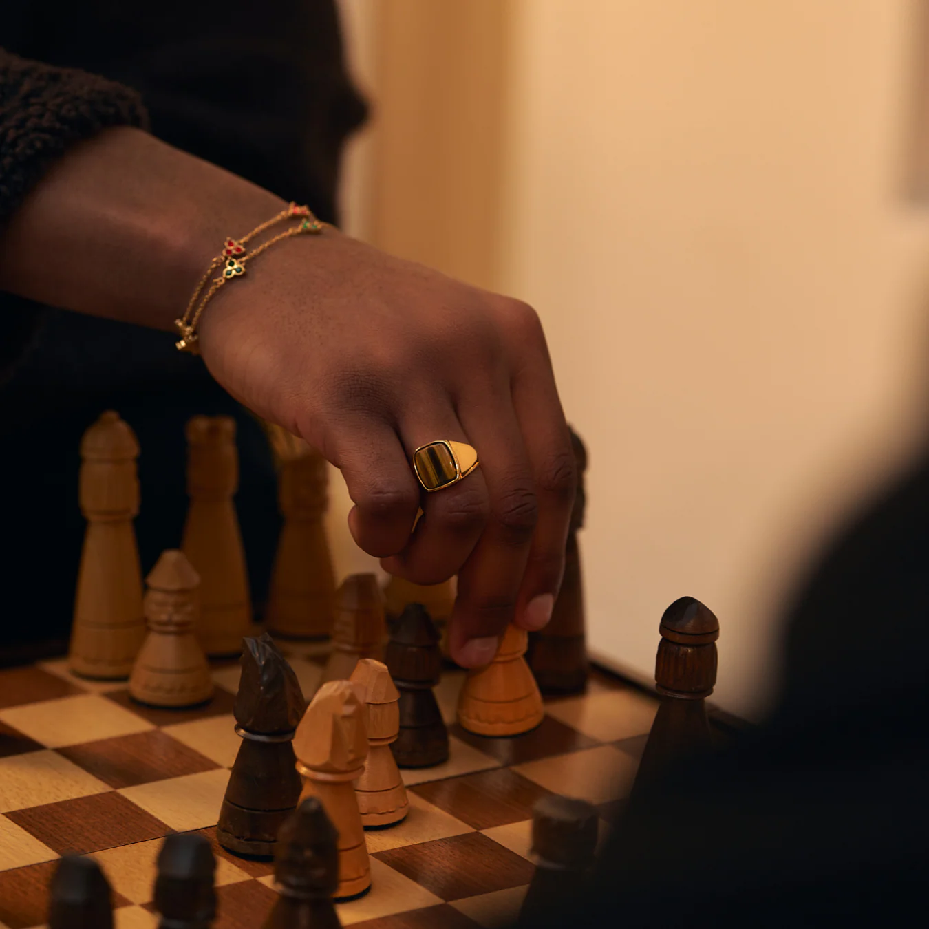 Tiger's Eye Ring (Gold) - Image 6