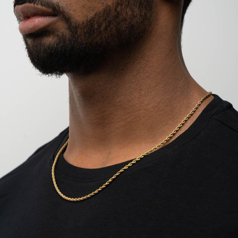 Rope Chain (Gold) 3MM - Image 3
