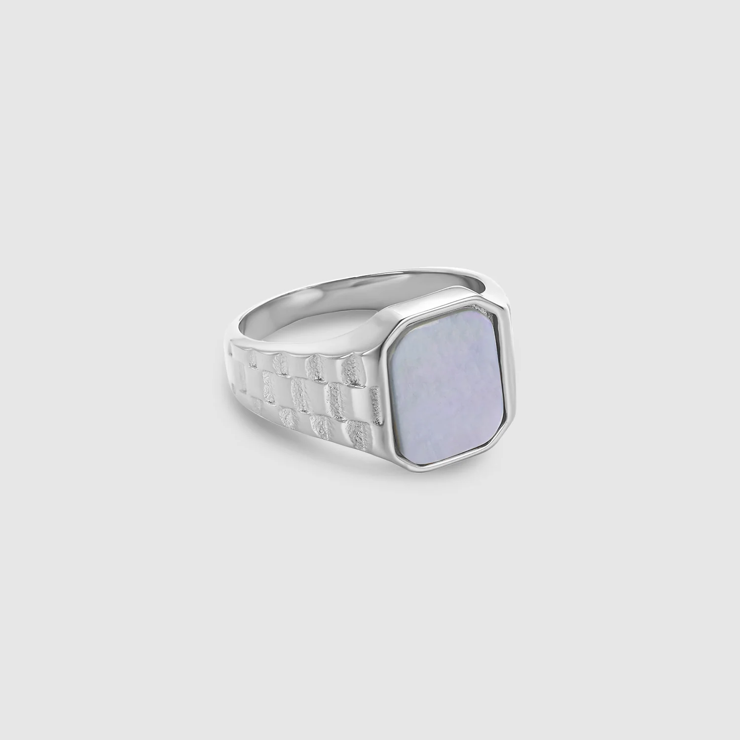 Watch White Ring (Silver)