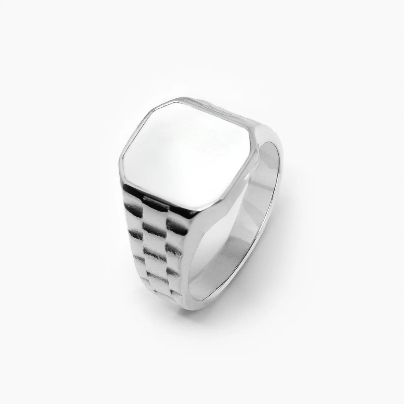 Watch White Ring (Silver) - Image 3