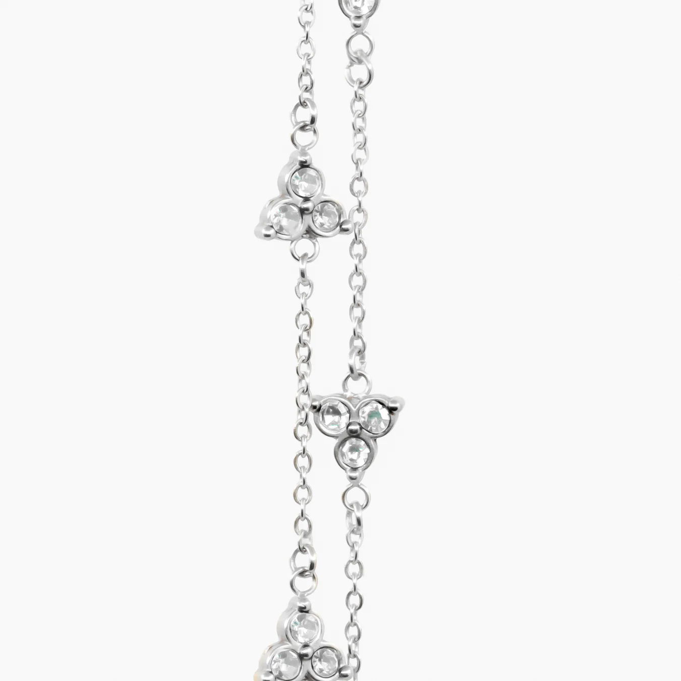 White Clover Bracelet (Silver) - Image 3